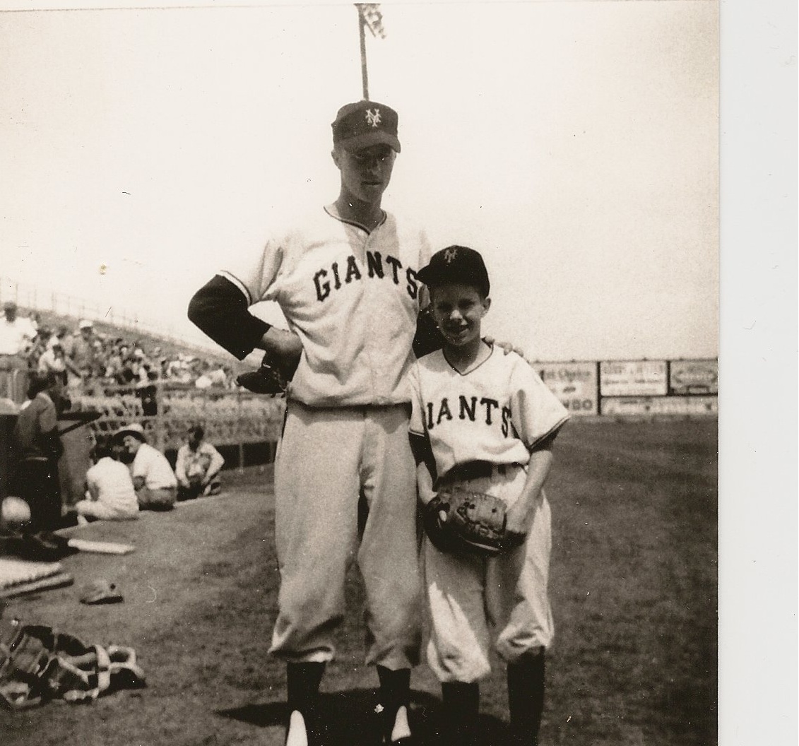Pete Burnside, Peter Spang Goodrich. NY Giants Phoenix AZ Spring Training 1957