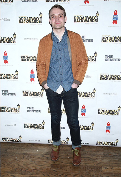 Micah Stock attends the 2015 BC/EFA Broadway Backwards fundraiser.
