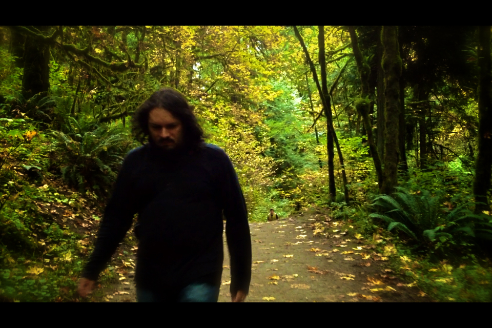 Craig Anthony Perkins on location at Forest Park, Portland Oregon - November 2011