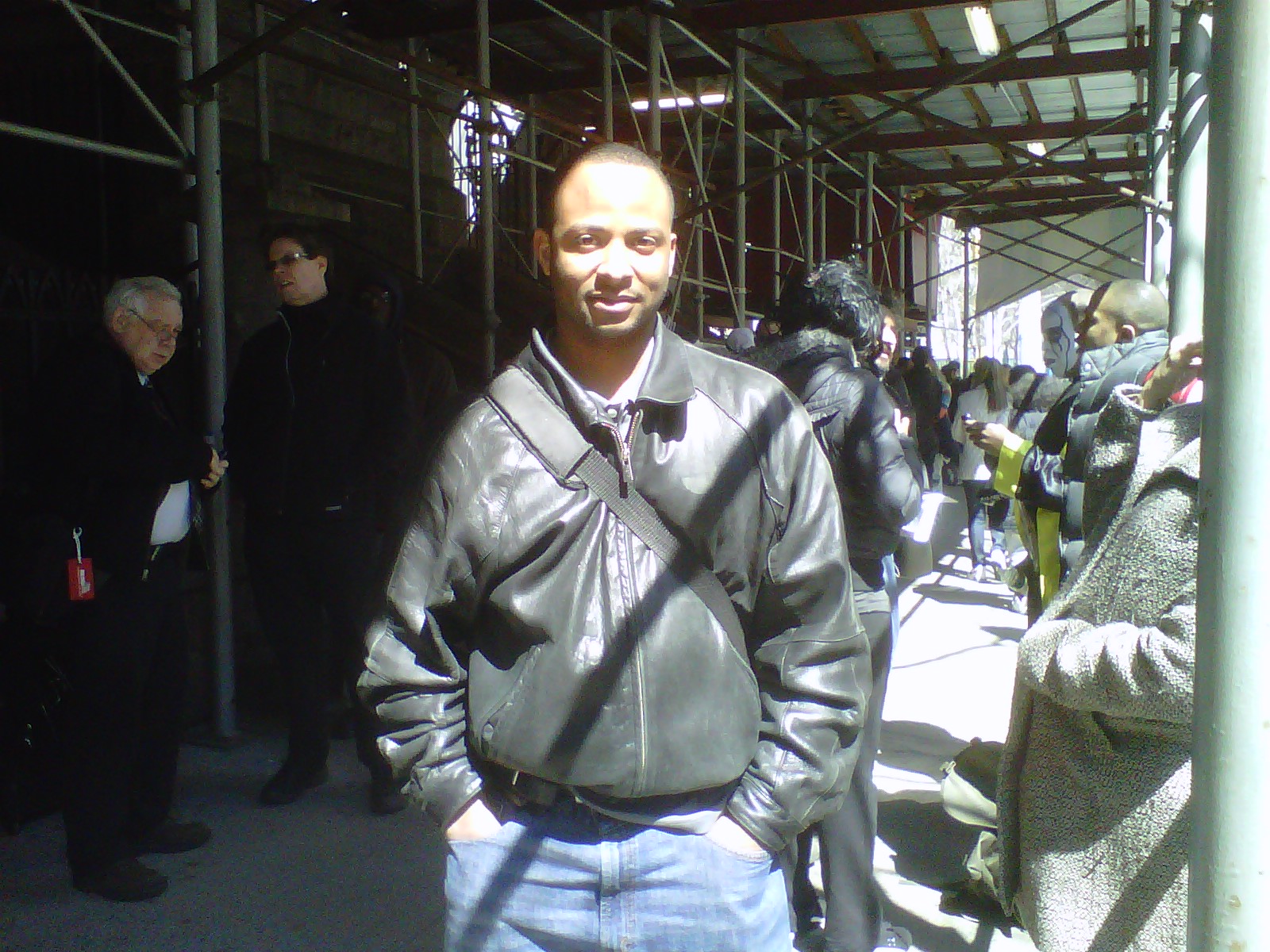 In New York for a casting call for 