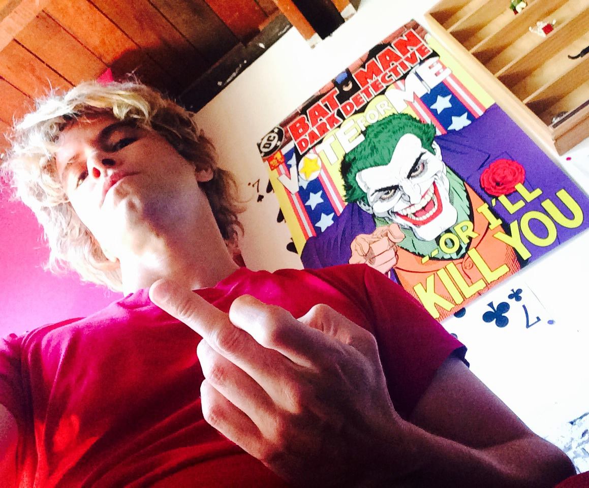 There's no elephant in the room . F U , joker .
