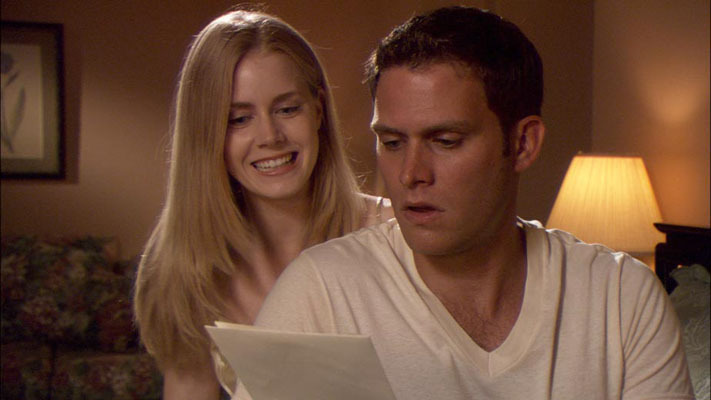 Amy Adams and Steven Pasquale at event of The Last Run (2004)