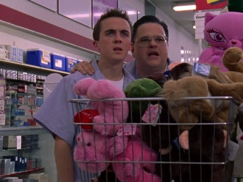 Still of Frankie Muniz and David Anthony Higgins in Malcolm in the Middle (2000)