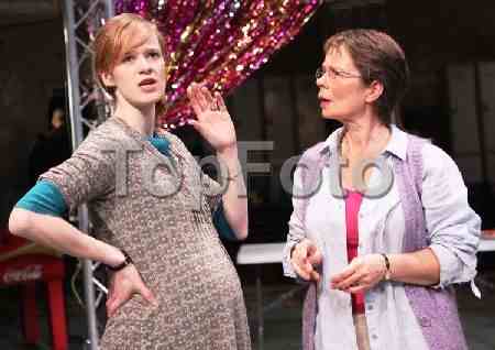 Kathryn O'Reilly & Celia Imrie as Bella and Trish in Mixed up North directed by Max Stafford-Clark