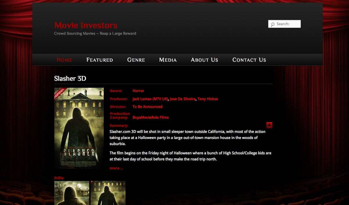 Movie-Investors.com Launching in Jan 2012