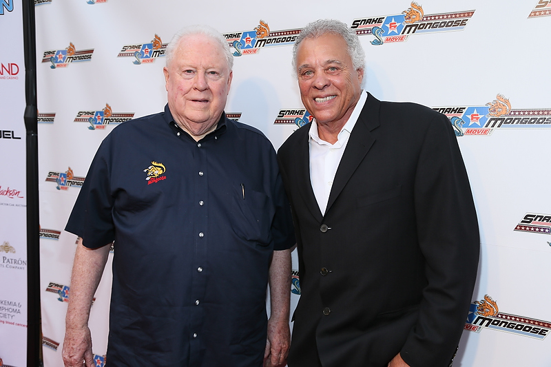 Don “The Snake” Prudhomme and Tom “The Mongoose” McEwen attend as Entertainment Universe presents the Hollywood Premiere of 