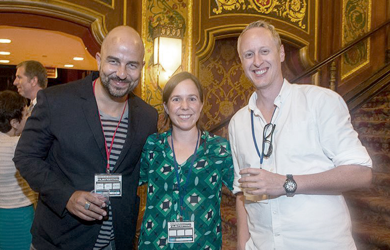 Benoit Lach, Mélanie Carrier, VIncent Lafortune at RIIFF Opening Night.