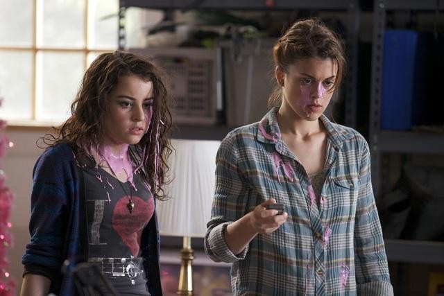 Still of Lindsey Shaw and Katie Sarife in Teen Spirit (2011)