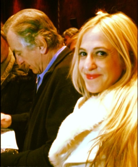 Erica Lynne Marszalek and Robert De Niro at the private screening of 