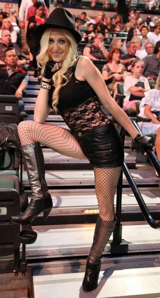 Press Photo of Erica Lynne Marszalek at Madonna's MDNA Tour in Atlantic City.