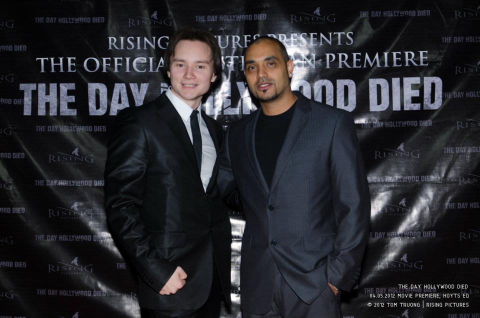 KG Donovan & Ronnie S.Riskalla The Day Hollywood Died Premiere Fox Studios Sydney (2012)