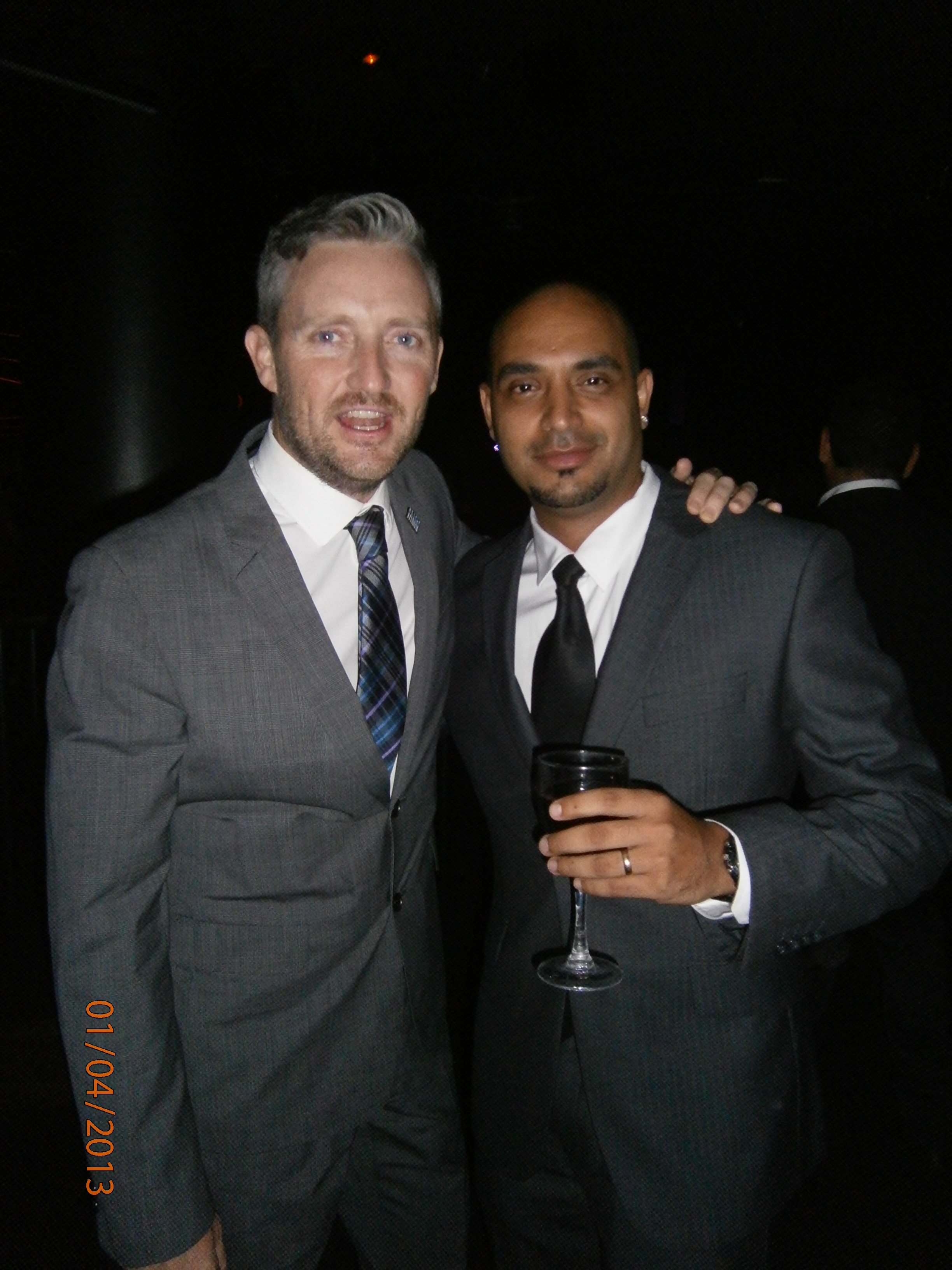 Stephen Curry & Ronnie S.Riskalla The 2nd Annual AACTA Awards (2013)