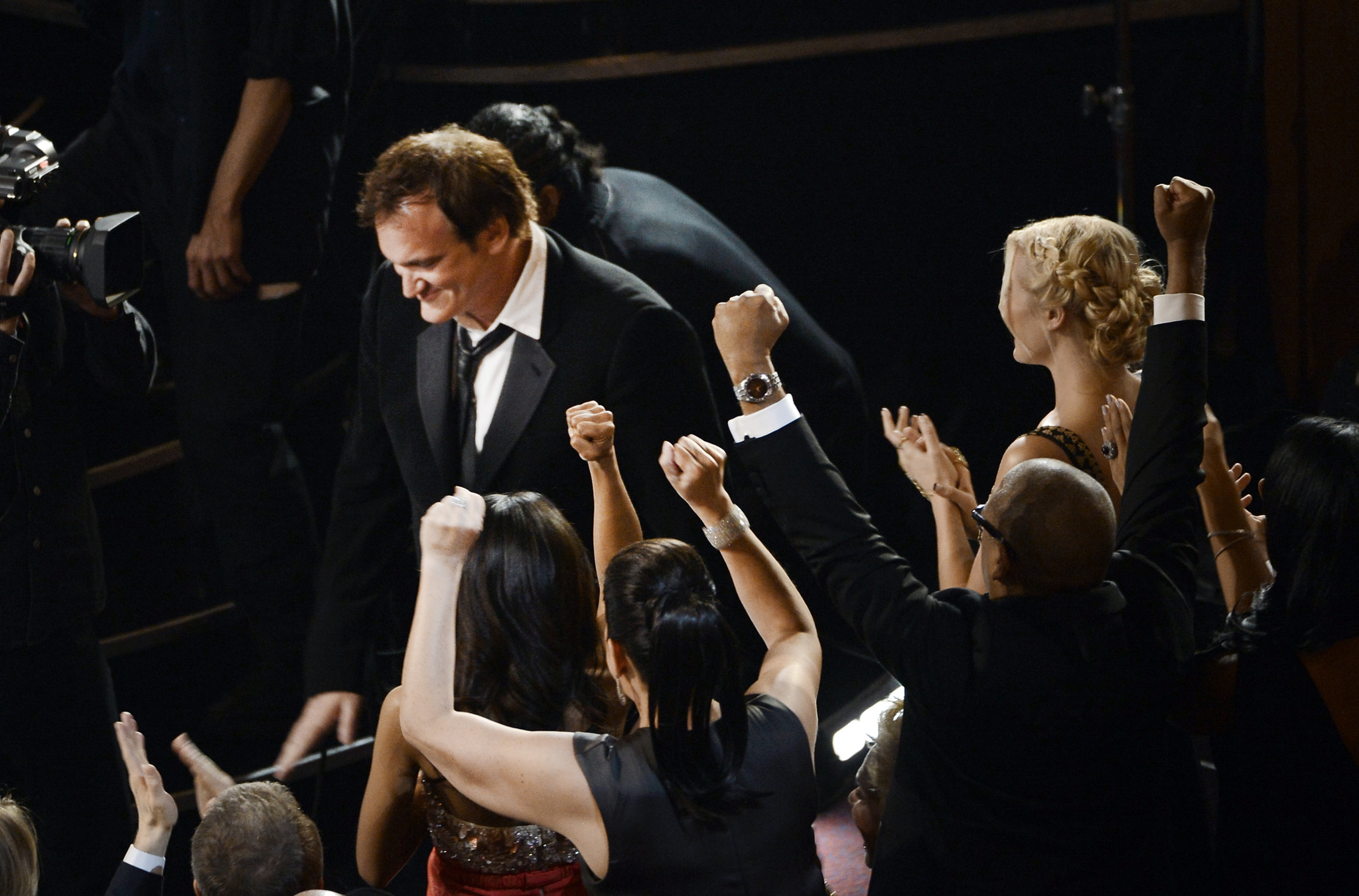 Quentin Tarantino and Lianne Spiderbaby at event of The Oscars (2013)