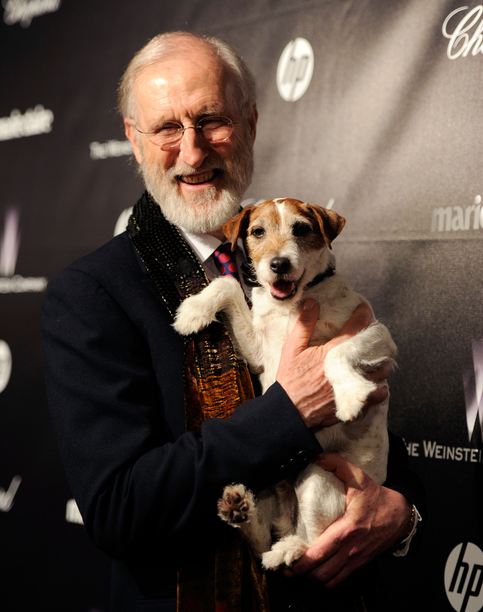 James Cromwell and Uggie