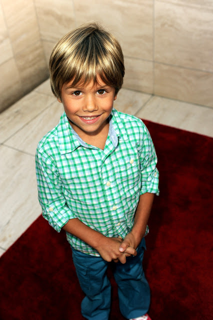 Jadon Wells at the Dexter 8th season red carpet premiere party.