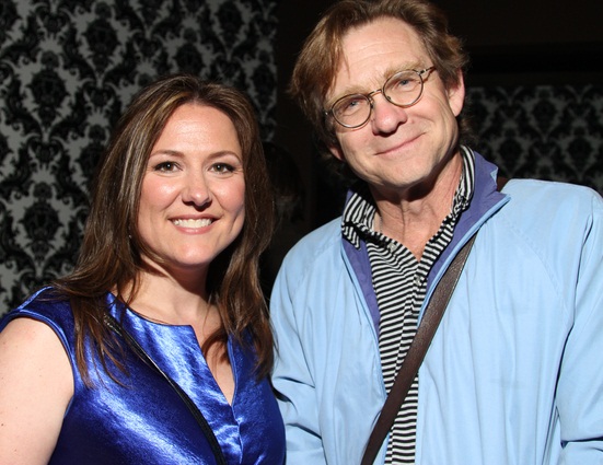 Jill Gray Savarese and Jim Turner at the Film Festival Flix LA afterparty.