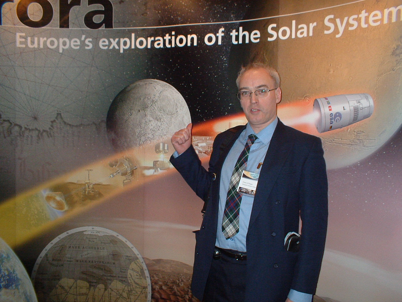 At European Space Agency Space Exploration Workshop, Edinburgh, 2007