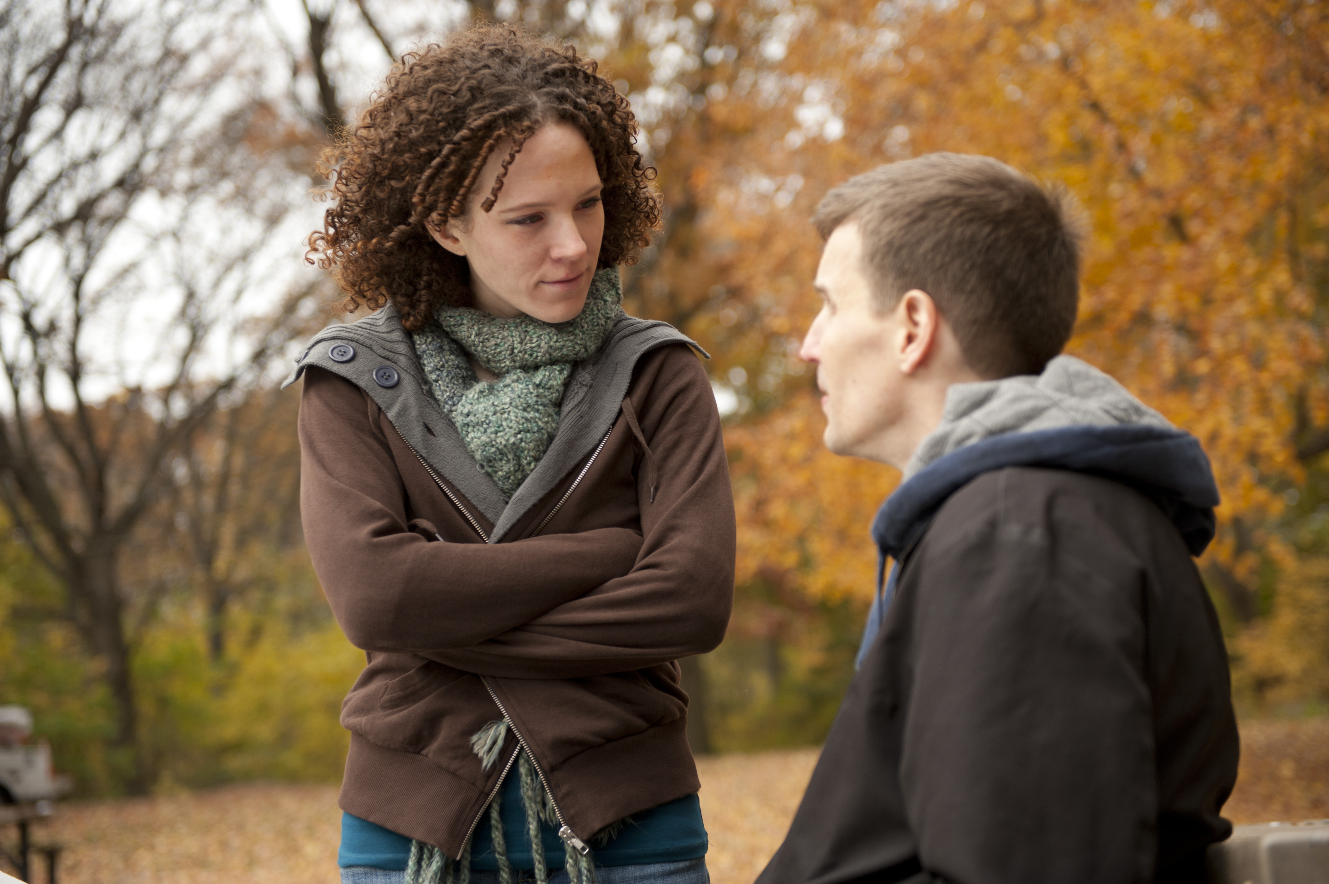 Still of Jason Vail and Sarah Schoofs in Gut (2012)