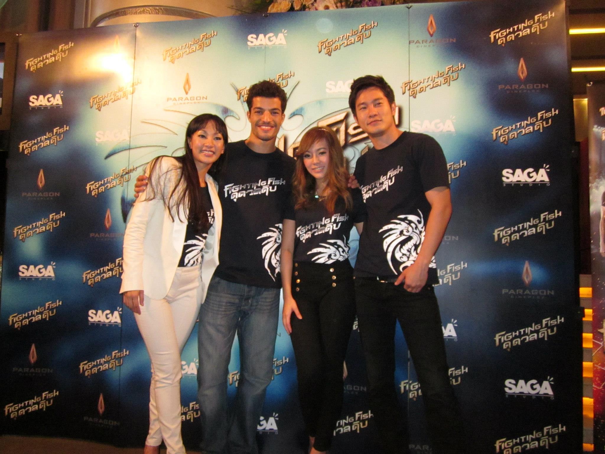 Fighting Fish press conference, Thailand 2012
