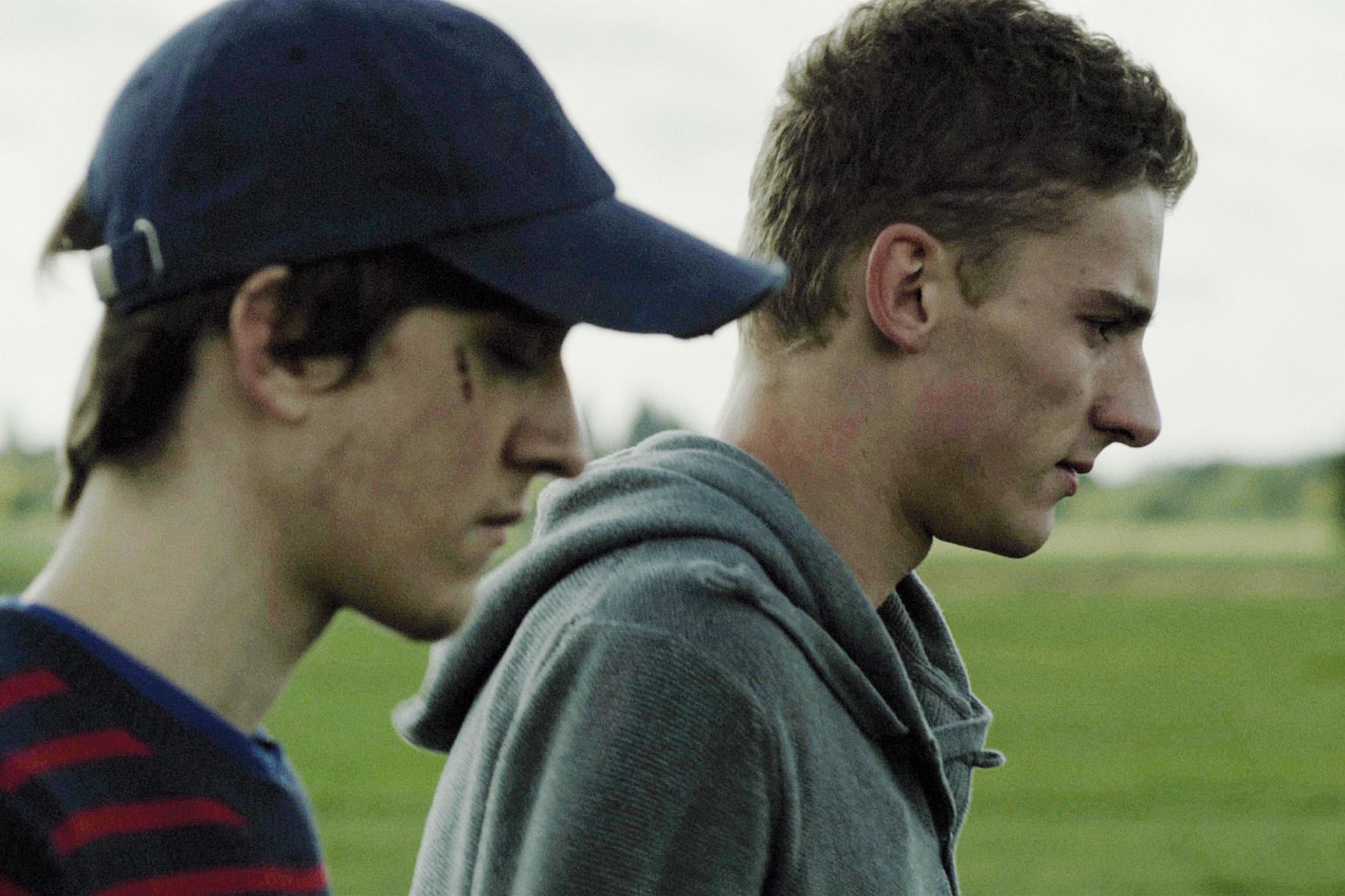 Still of Josef Mattes and Martin Bruchmann in Silent Youth (2012)