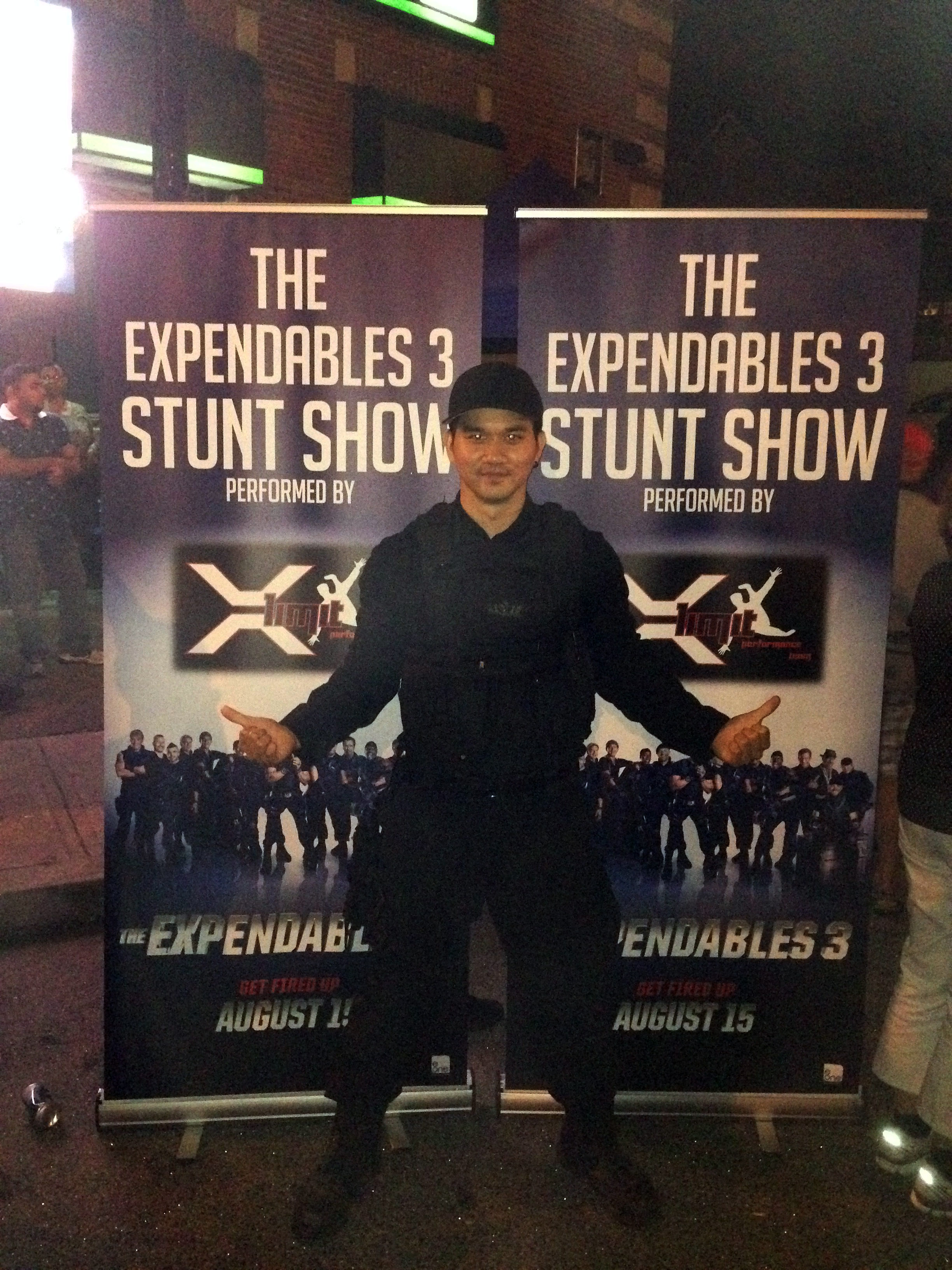 Expendables 3 Live Action Show - X Limit Entertainment Show choreographed by: Phi Huynh Full Video; https://www.youtube.com/watch?v=ABKGyNWNevw