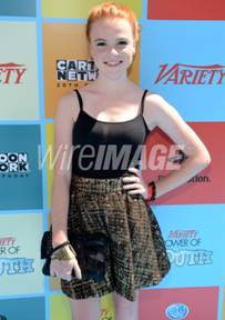 Annie Thurman at Variety Power Of Youth event 2012