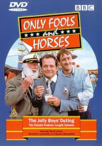 David Jason, Nicholas Lyndhurst and Buster Merryfield in Only Fools and Horses.... (1981)