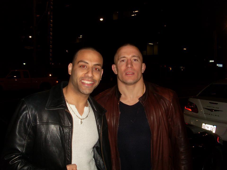 Tazito and George St. Pierre
