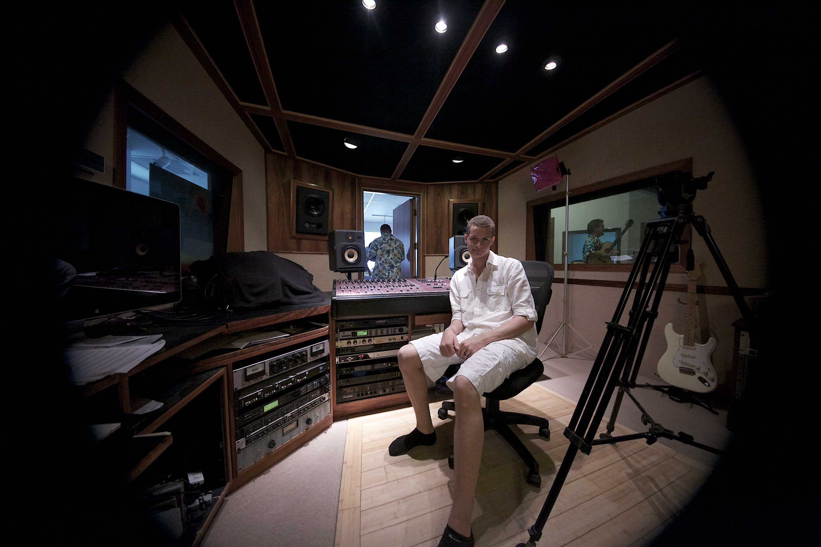 Working on ADR, final mixes, and publicly work on the Big Island of Hawaii.