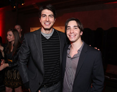 Justin Long and Brandon Routh at event of Zack and Miri Make a Porno (2008)