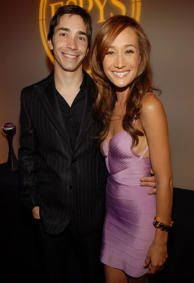 Justin Long and Maggie Q