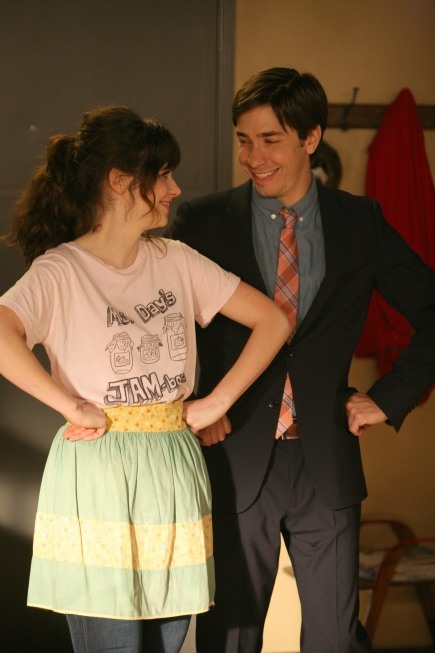 Still of Zooey Deschanel and Justin Long in New Girl (2011)