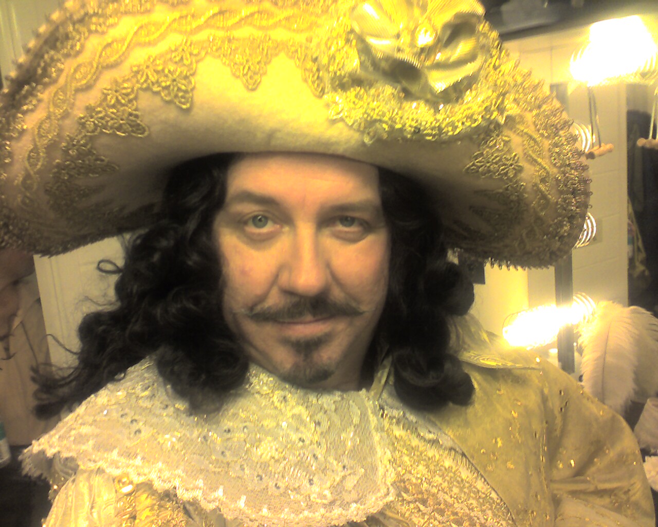 Terry Hamilton as King Louis XIII in The Three Musketeers at Chicago Shakespeare Theater