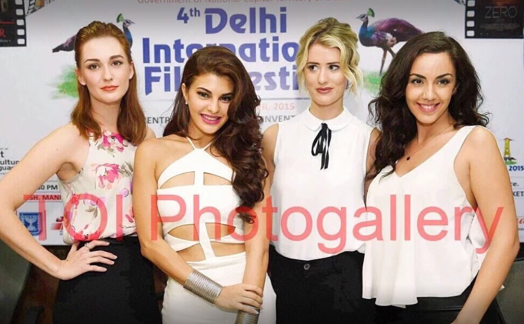 Press Conference for 'Definition of Fear' with the cast at the Delhi International Film Festival