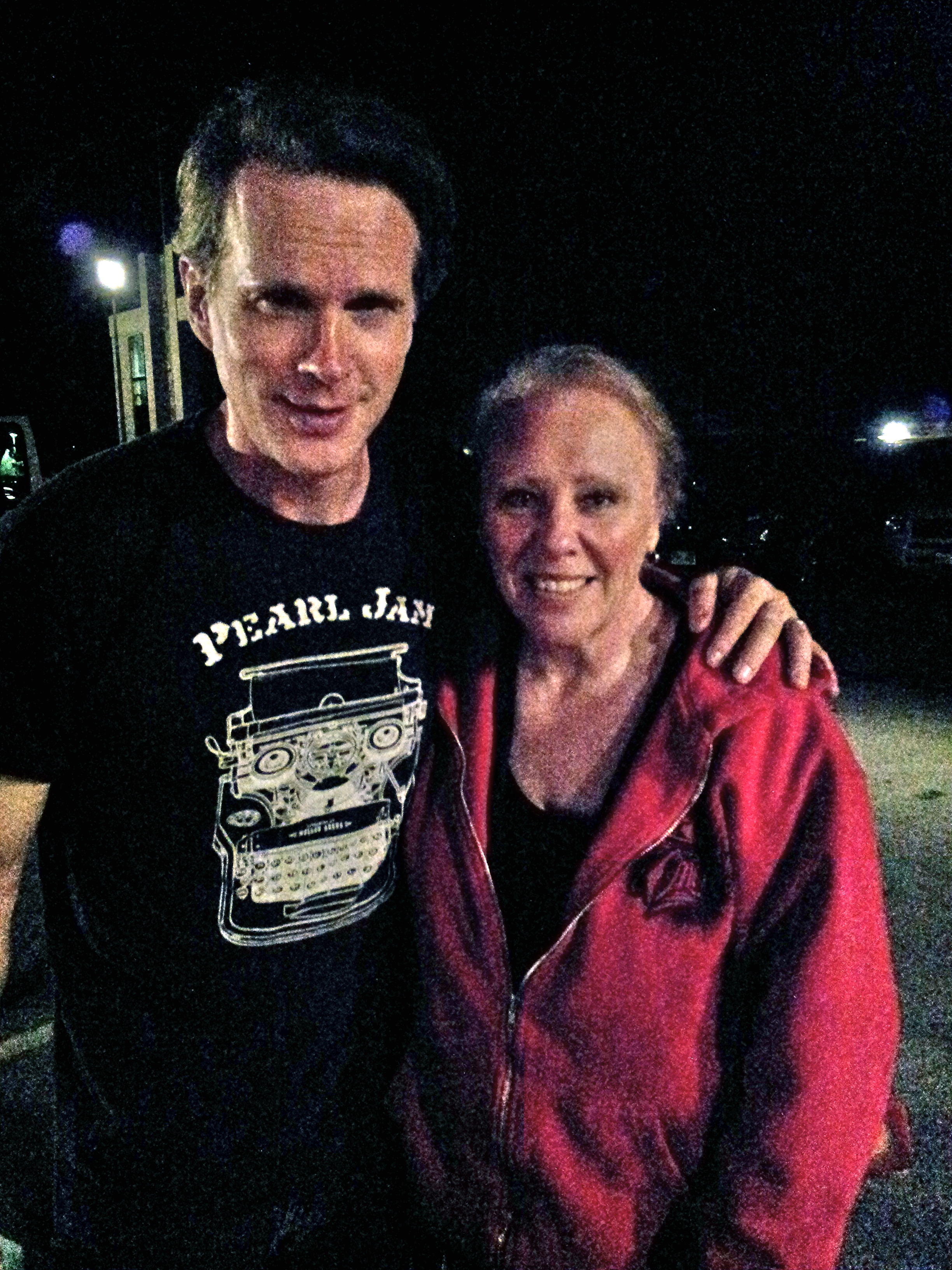 ON SET: 'Being Charlie' Deborah Lee Douglas with 'As You Wish' Author CARY ELWES ... We have also worked together on GRANITE FLATS ... Nicest Guy! 4.28.15 UT.