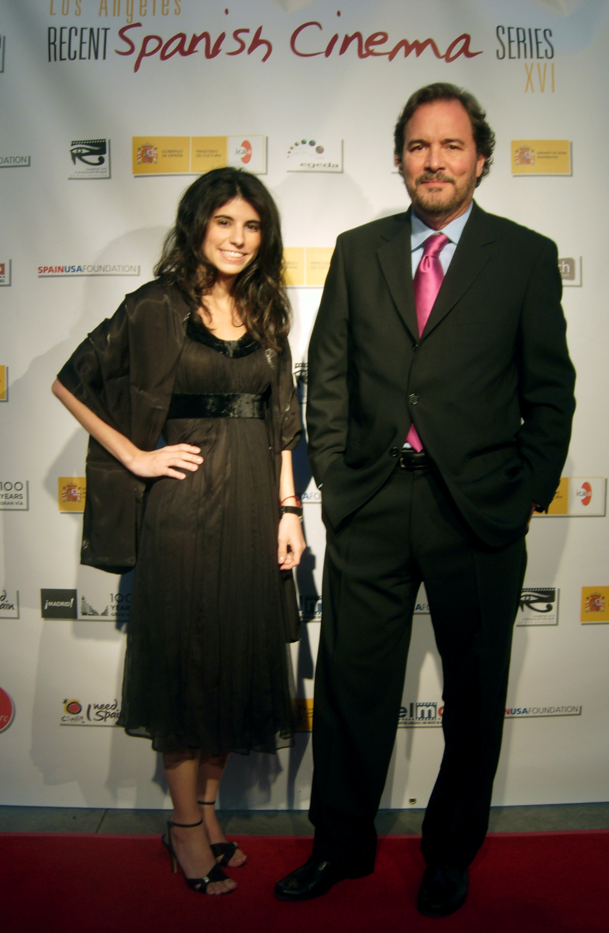Manuel Espinosa and Romina Espinosa at event of Recent Spanish Cinema Series 2010