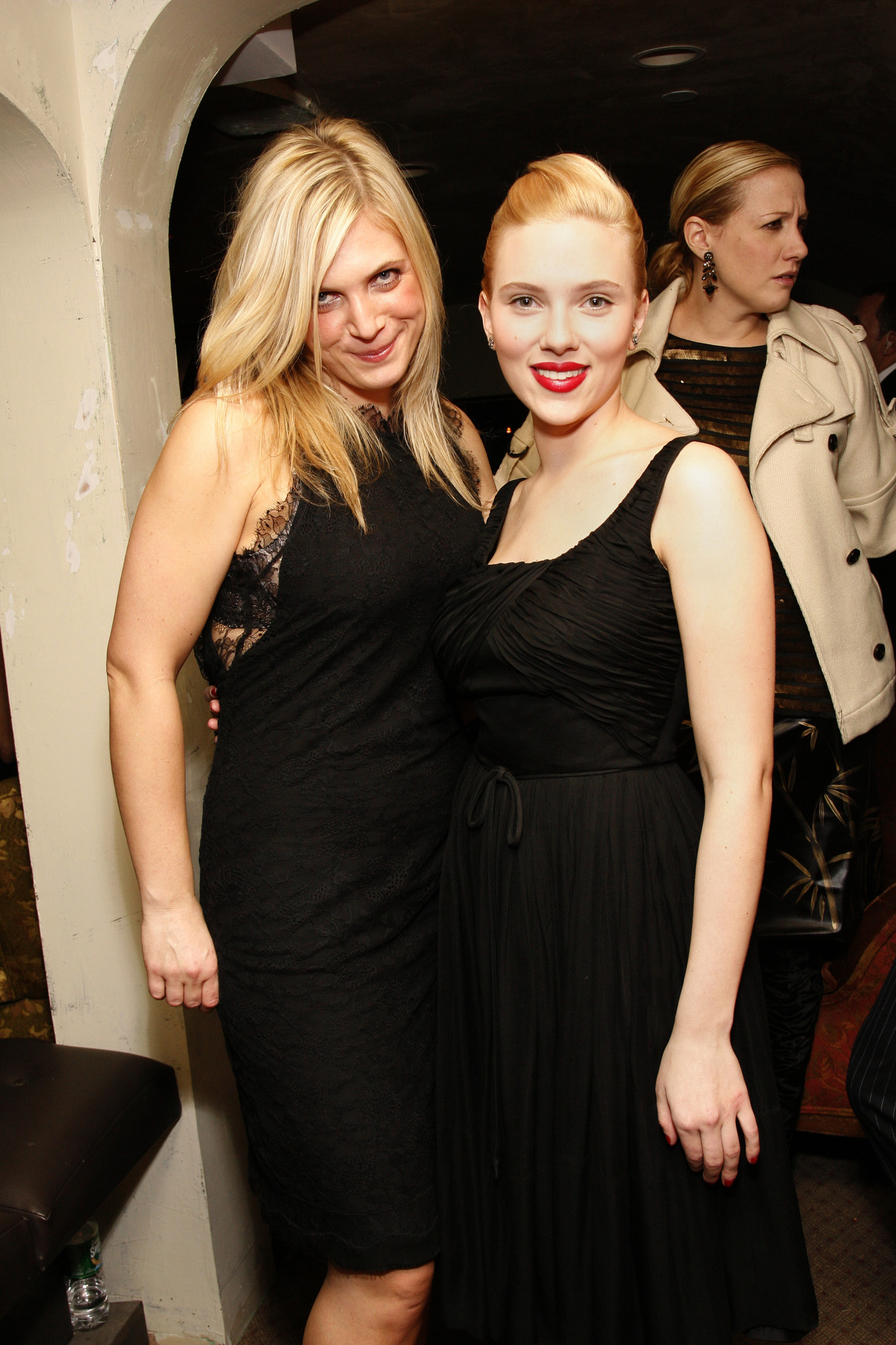 Scarlett Johansson and Annabel Tollman