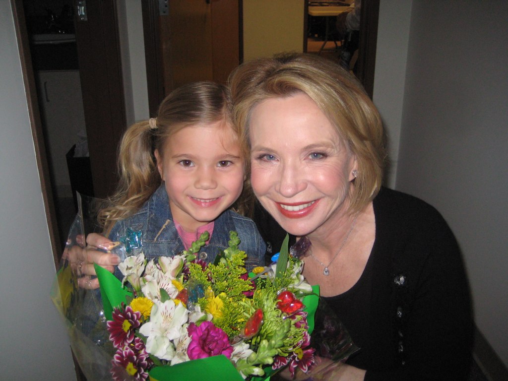 Rachel with Debra Jo Rupp 