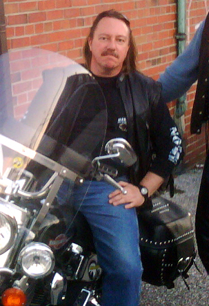 On set of Outlaw Bikers, 2011