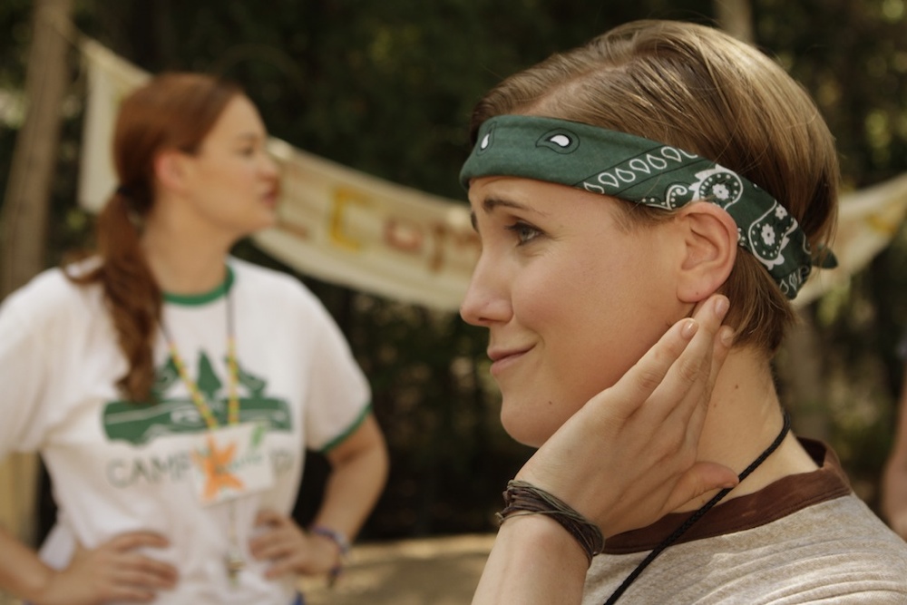 Still of Mamrie Hart and Hannah Hart in Camp Takota (2014)