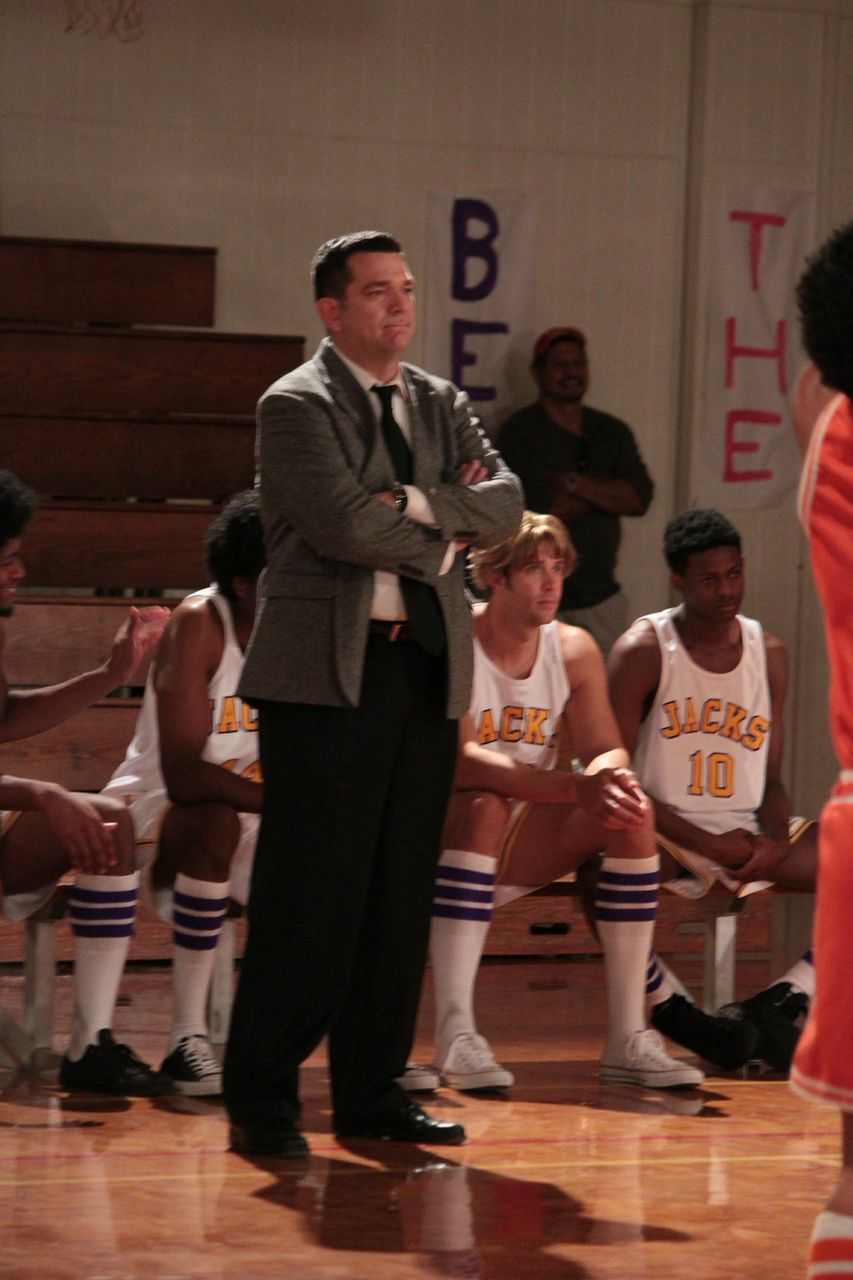 Coach Marshall Brown (Nick Nicholson) in Unknown Champions