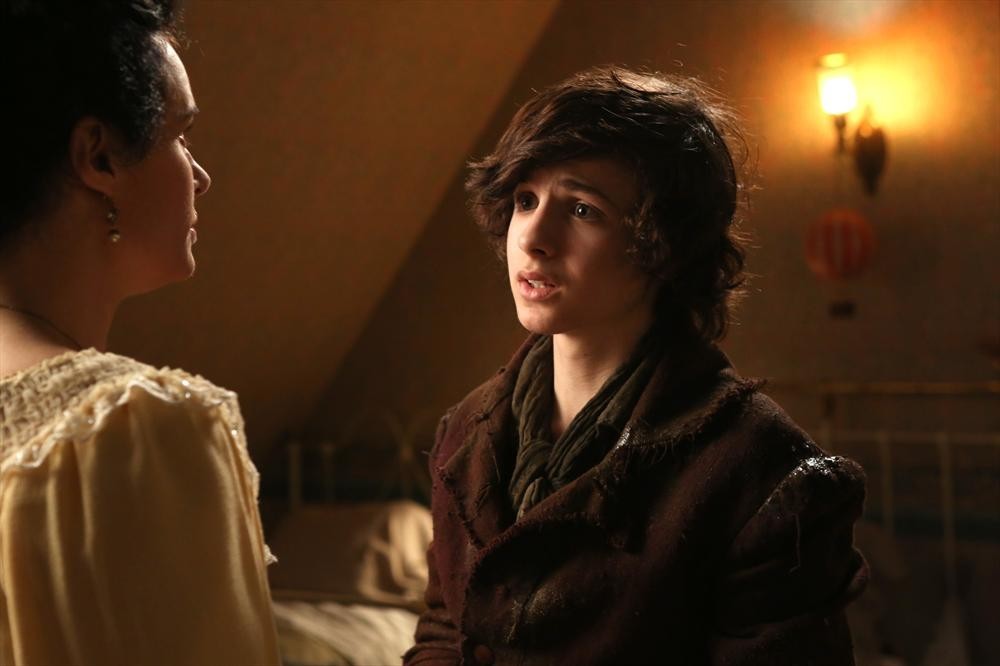 Still of Karin Inghammar and Dylan Schmid in Once Upon a Time (2011)