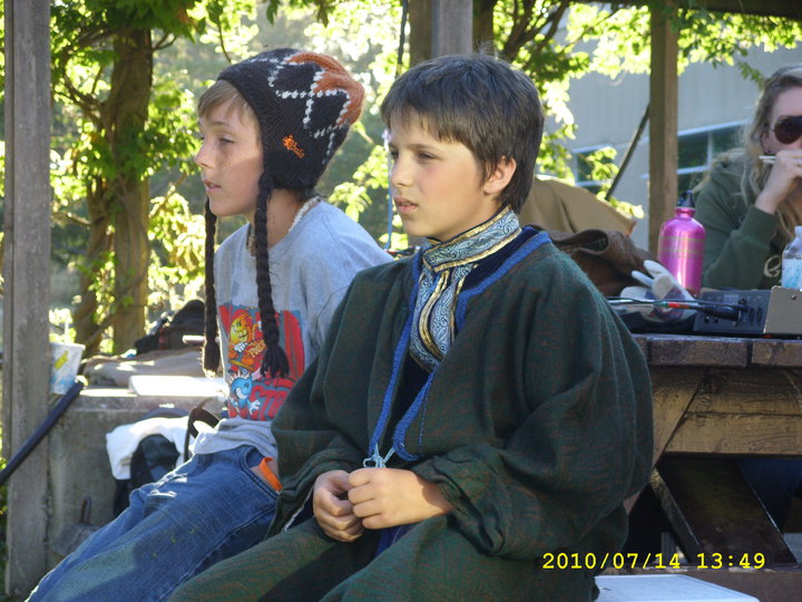 This is me at age 10, in the summer of 2010 playing Prince of York in 