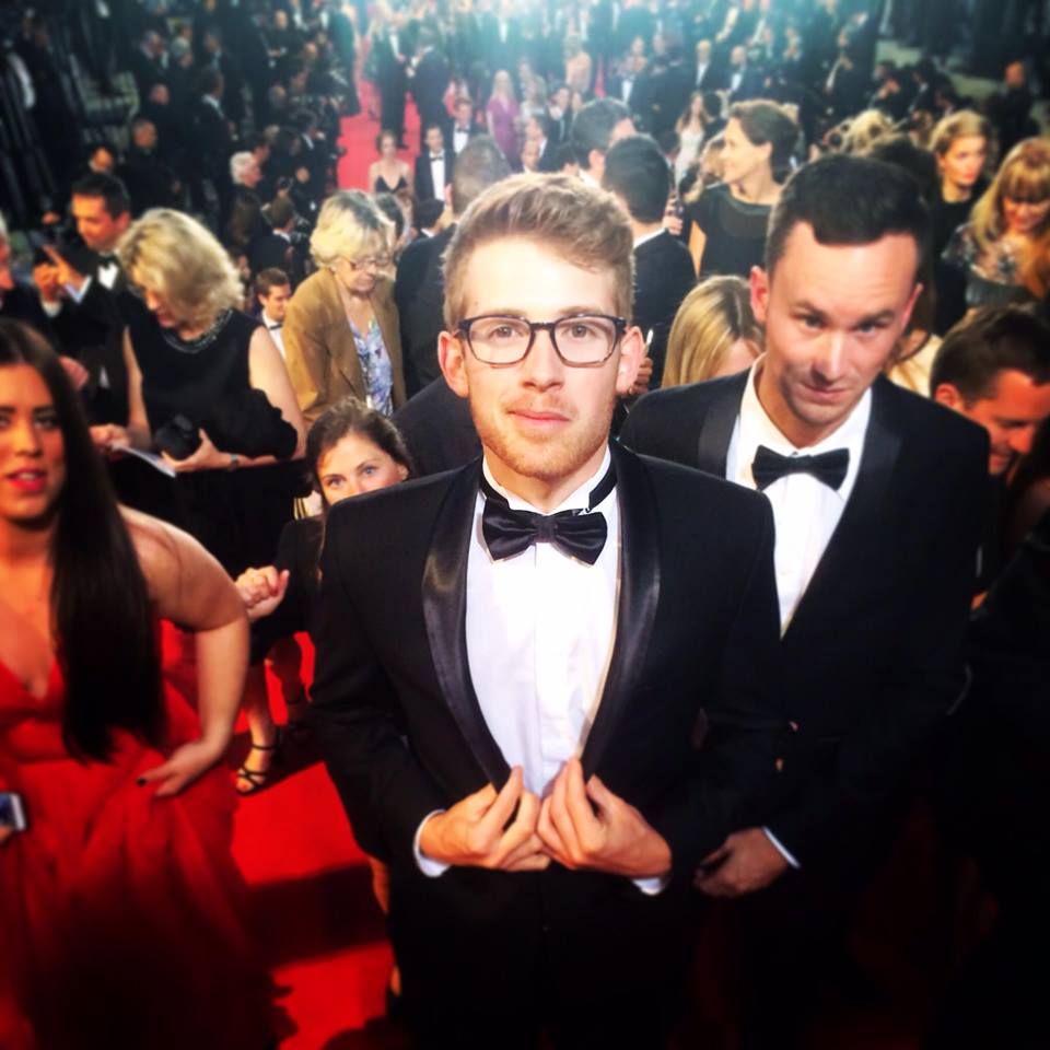 Daniel Stewart on the Red Carpet at Cannes Film Festival