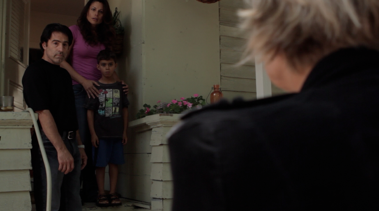 FAR FROM THE BAY Part 8 (L-R Anthony Aquilino, Aidan Moreno, Marie Wilson, and Mary Beth Evans)