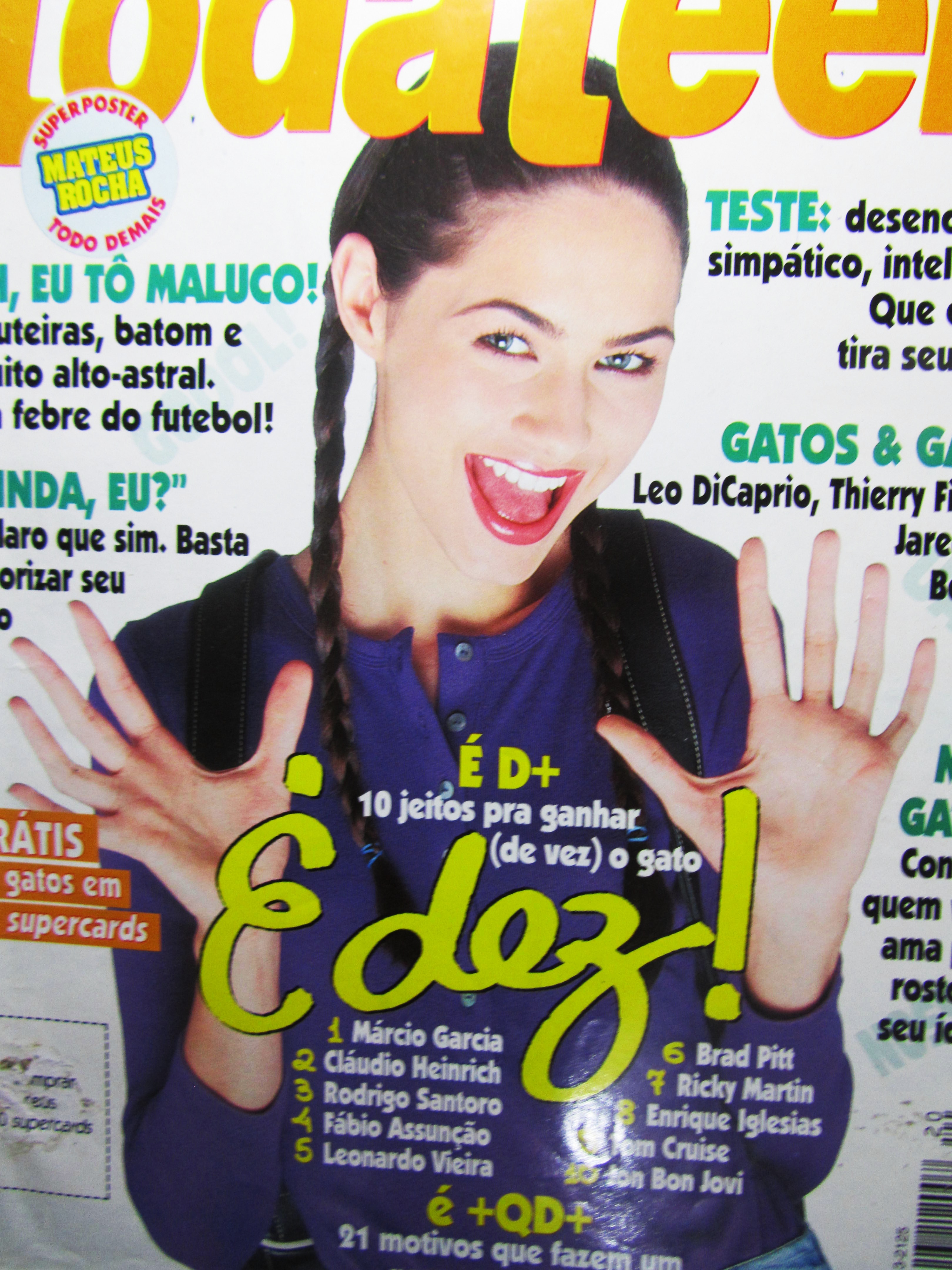 Brazilian Magazine Cover - I can be a child sometimes