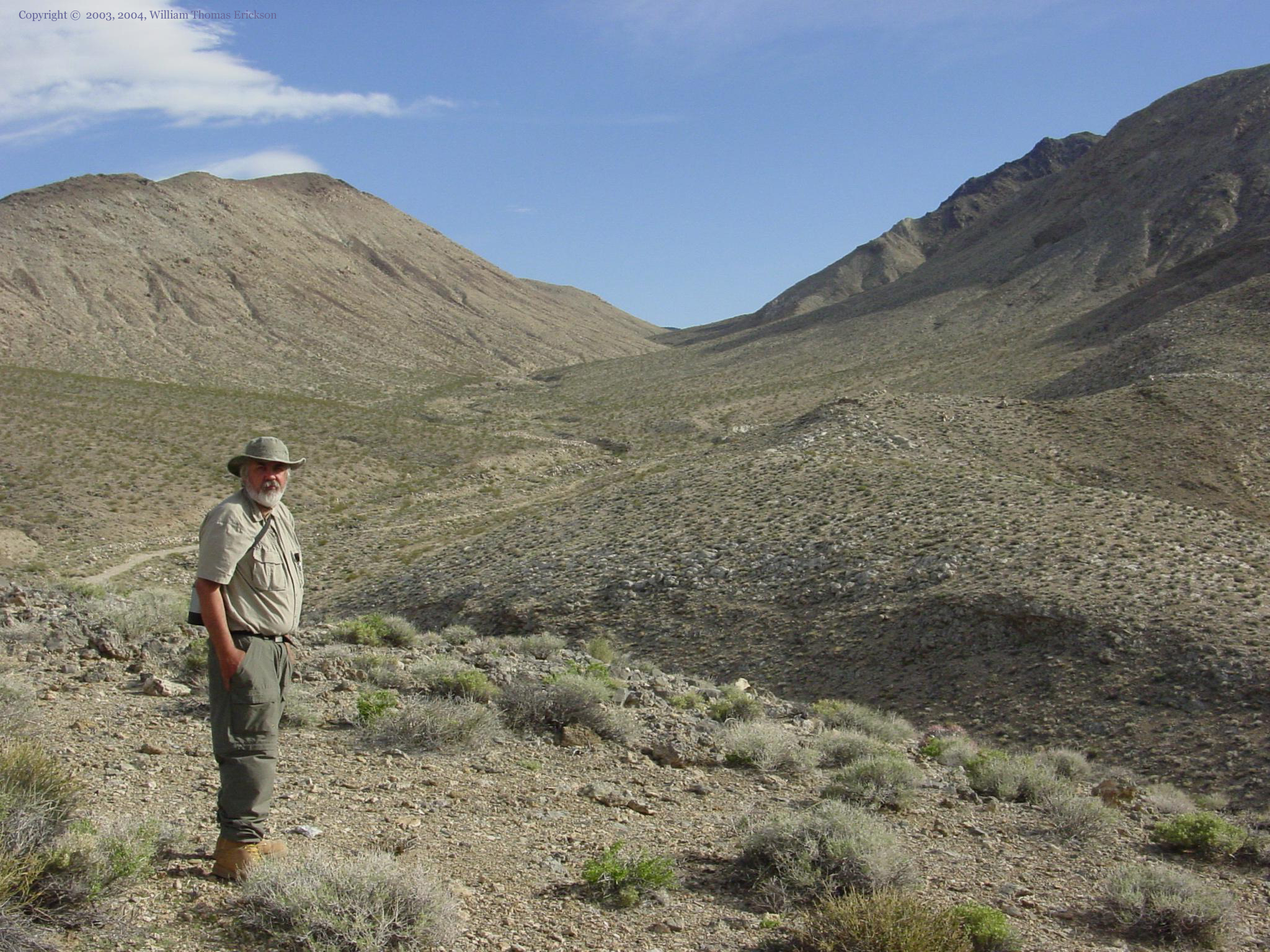 Scouting for locations to shoot videos in Death Valley, USA.