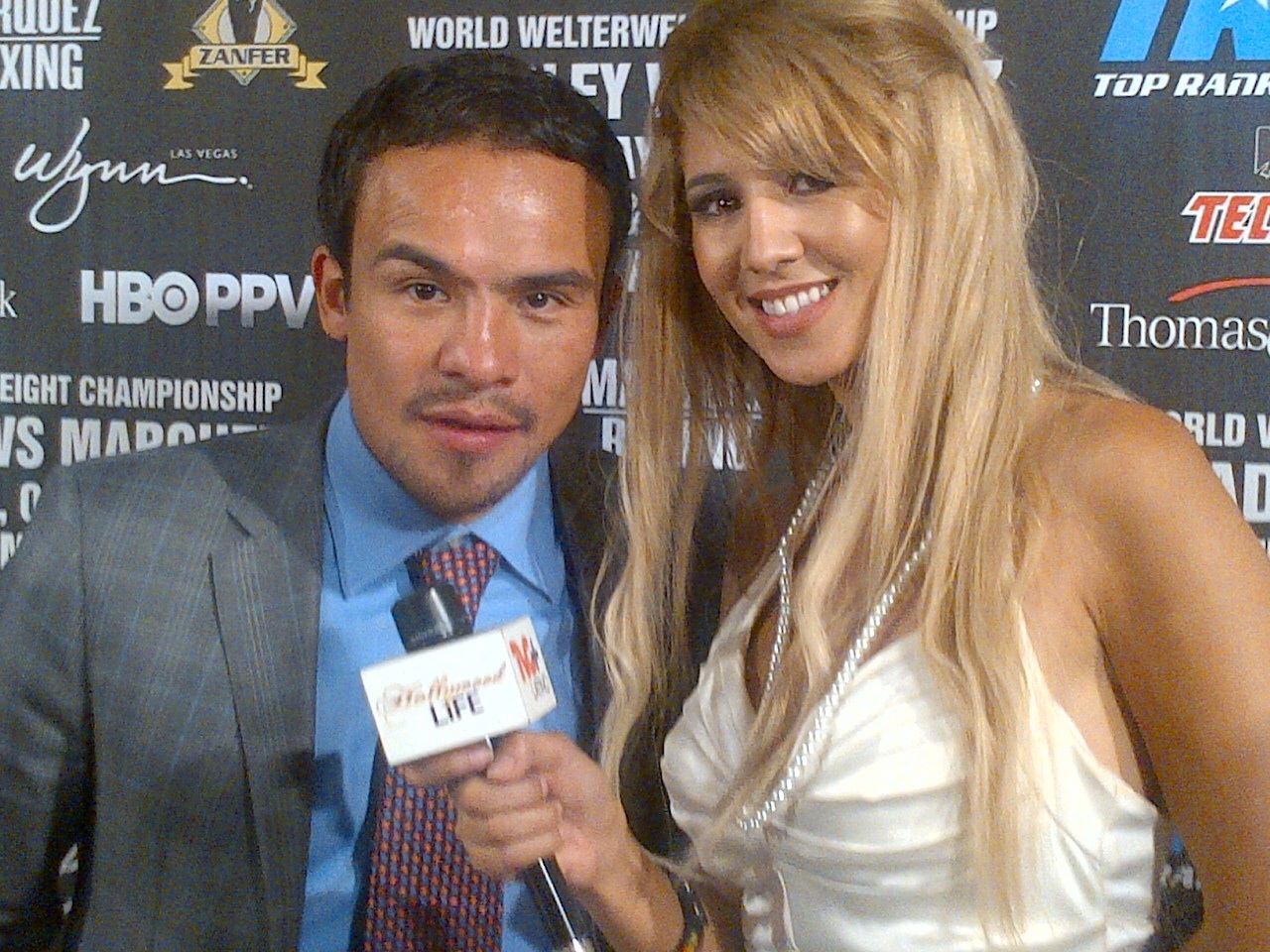 Juan manuel Marques interview by Hollywood Life with Leila. TV show