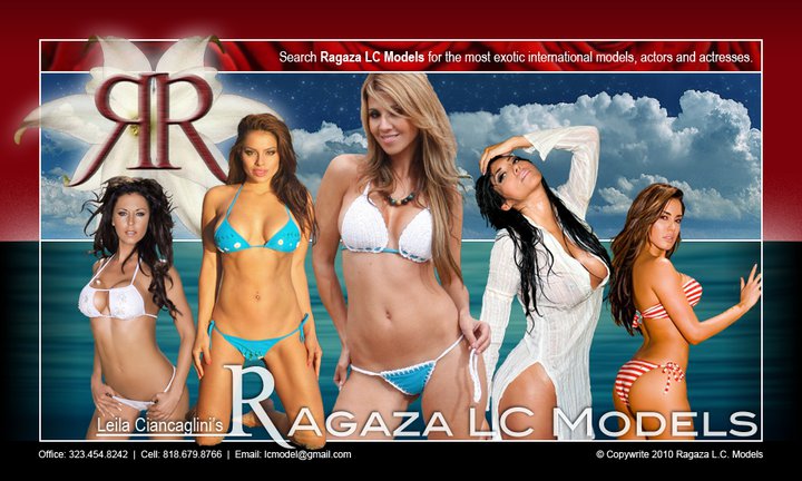 LEILA CIANCAGLINI'S COMPANY RAGAZA LC MODELS www.ragazalcmodels.com