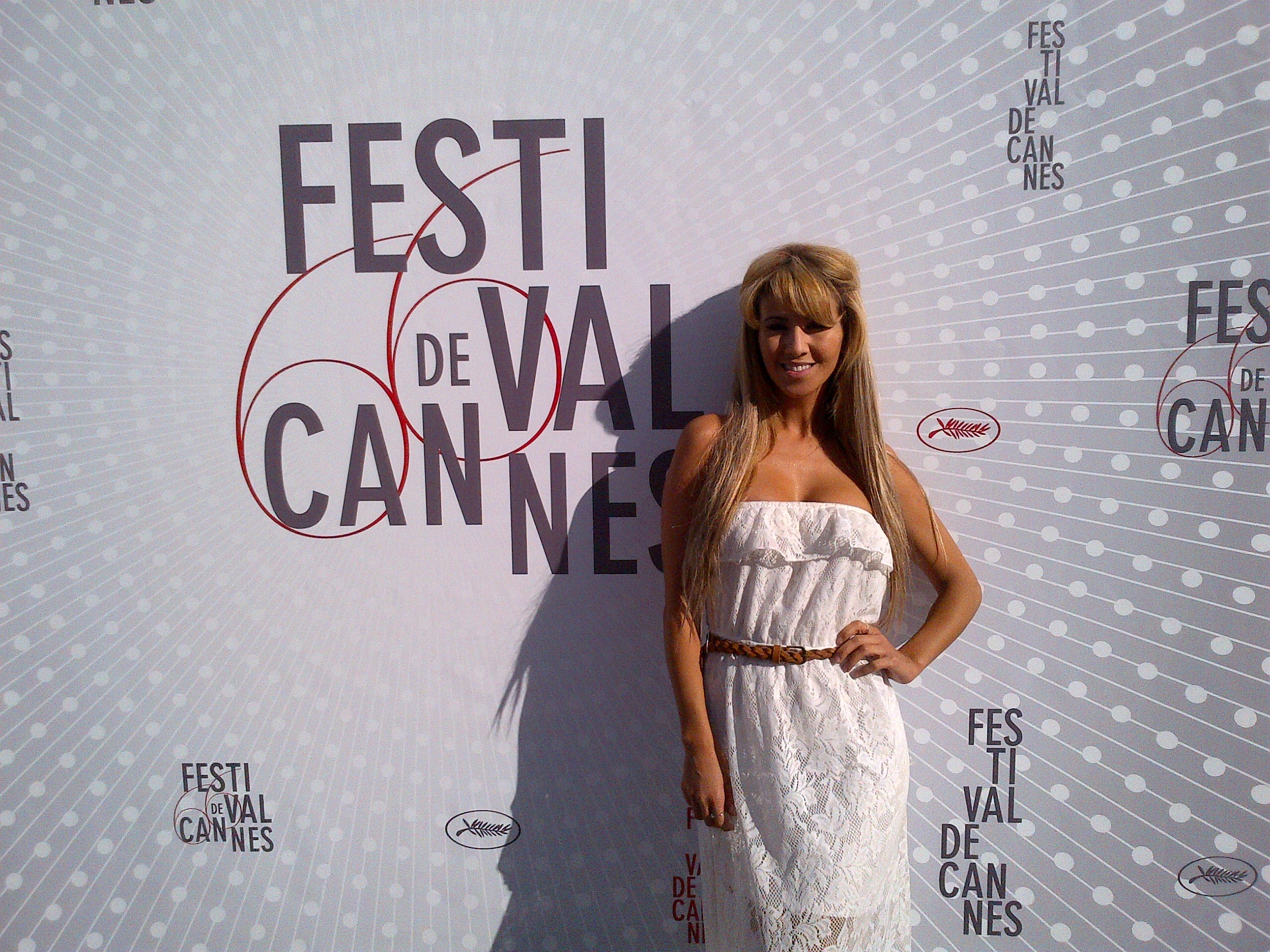 Leila CIANCAGLINI. At Cannes Festival 2013